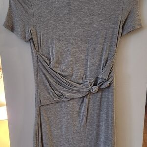 Marciano Gray Knotted Dress